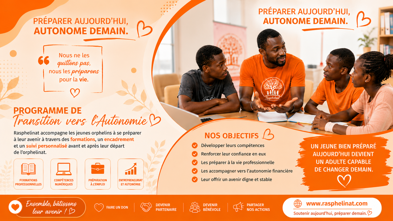 Soutenir aujourd'hui Préparer demain